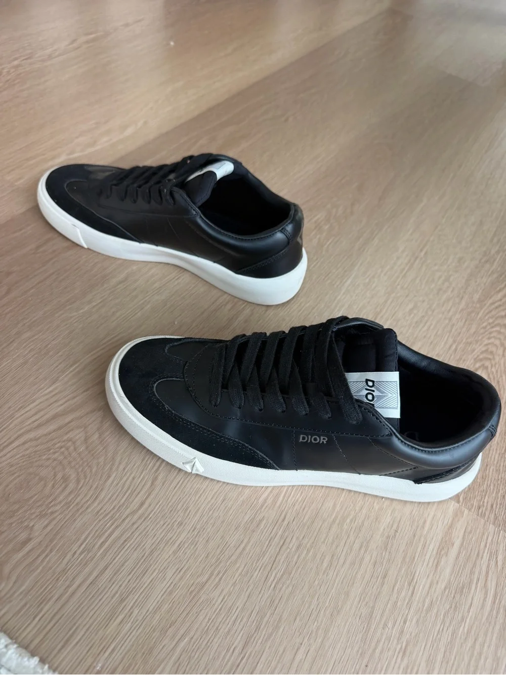 Dior Men's Black Low-Top Sneakers